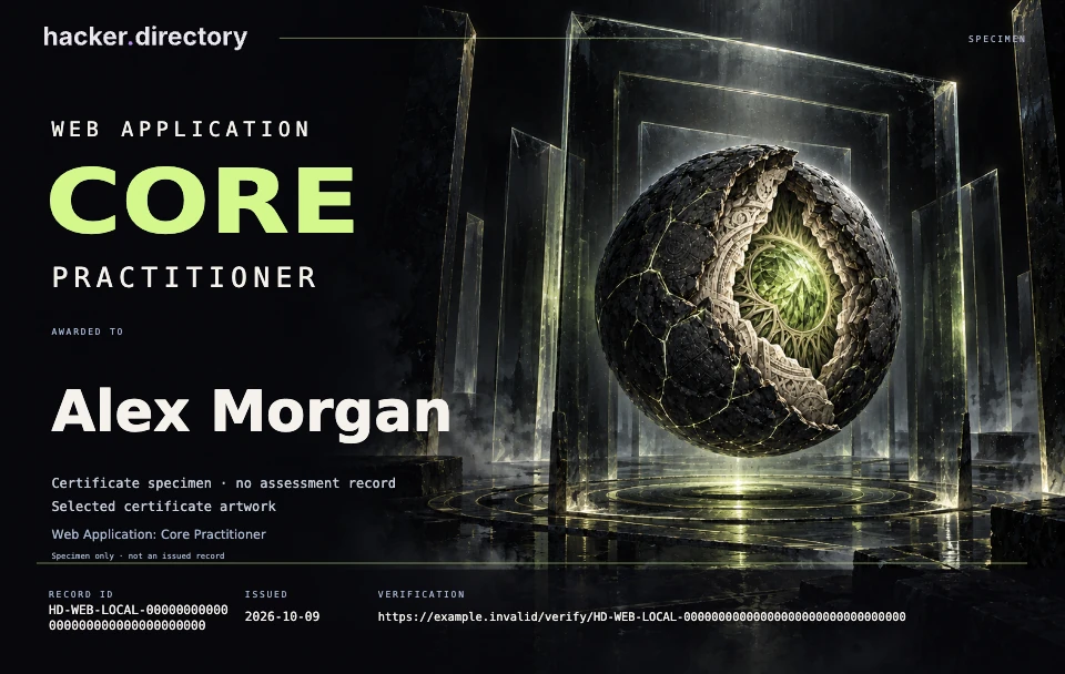 Web Application: Core Practitioner
